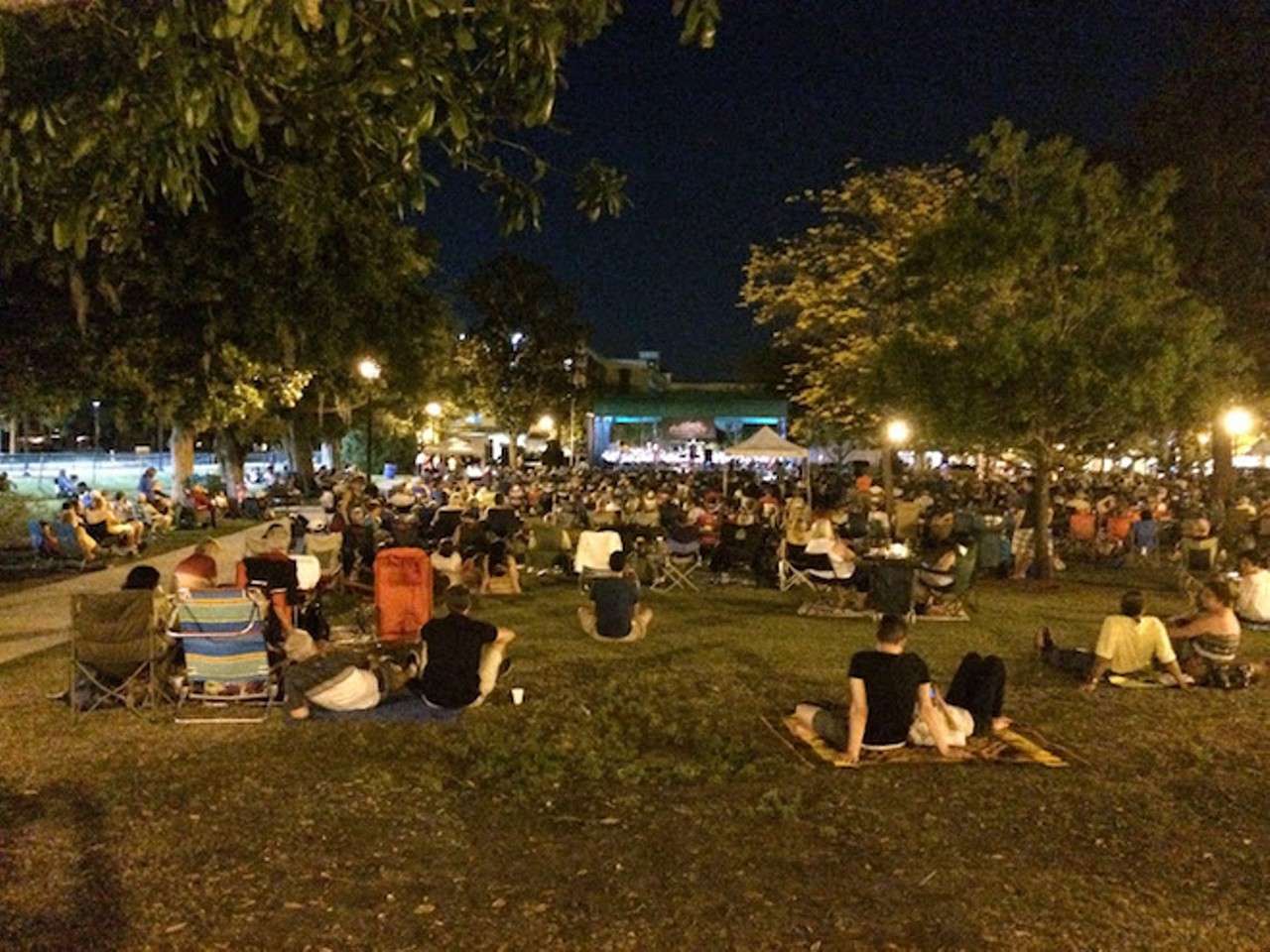 Free concert by the Orlando Philharmonic Orchestra at Winter Park's Central Park.