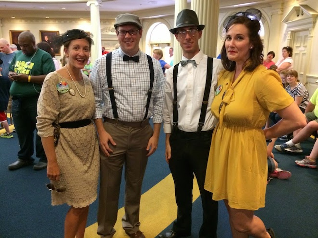 49 shots of sharp-dressed guests at Disney's Dapper Day