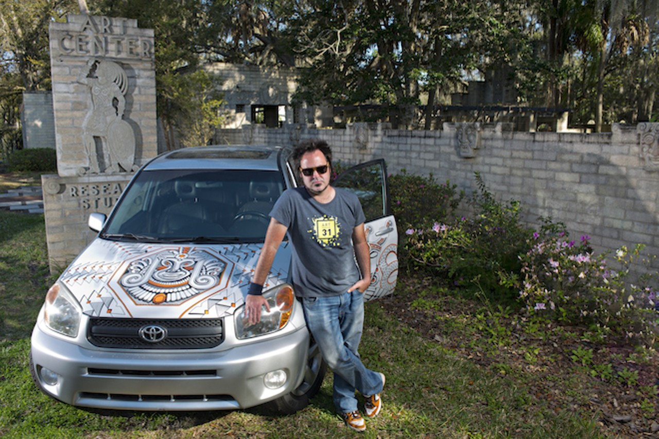 50 inspiring pics of the Maitland A&H Art Car reveal party