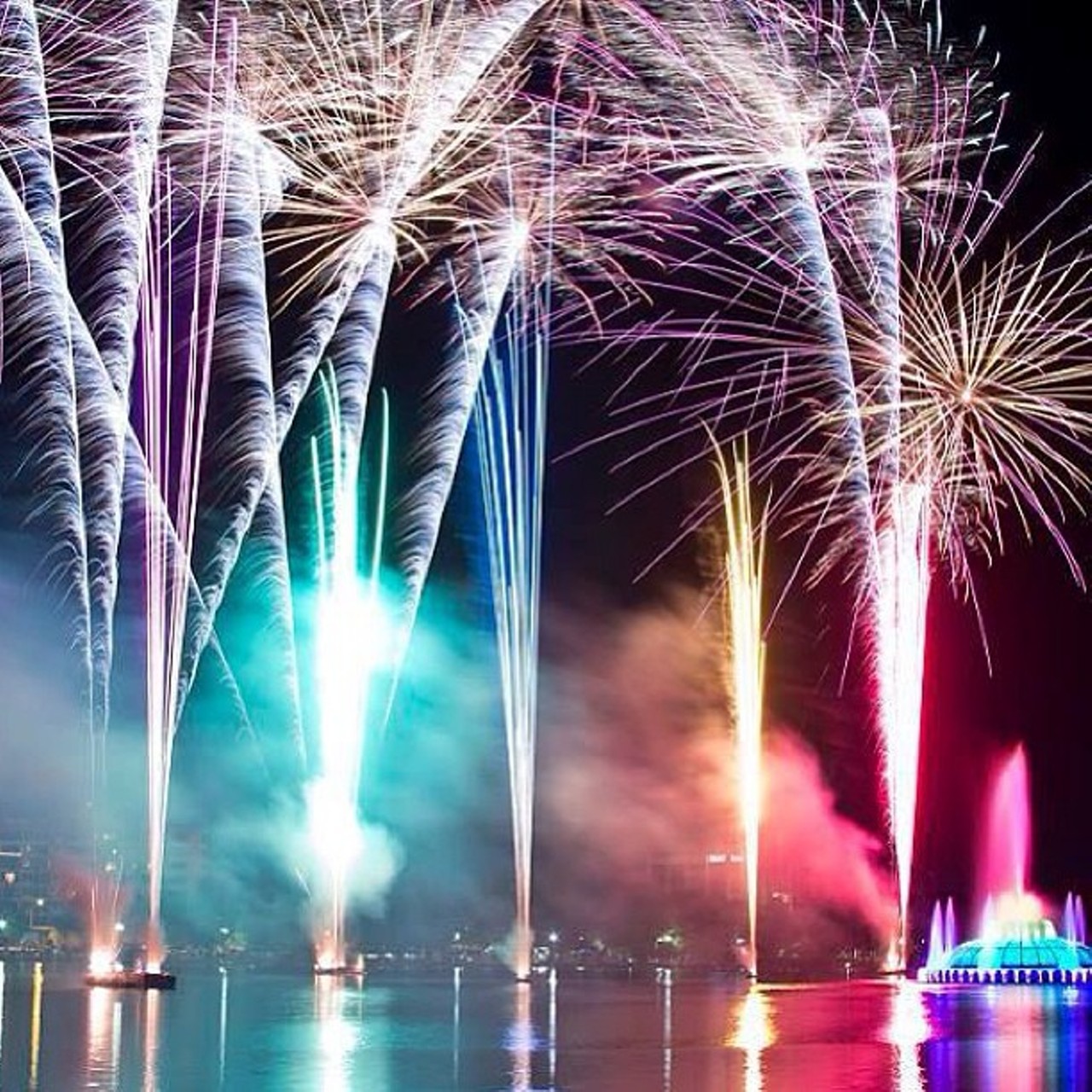 Lake Eola fireworks