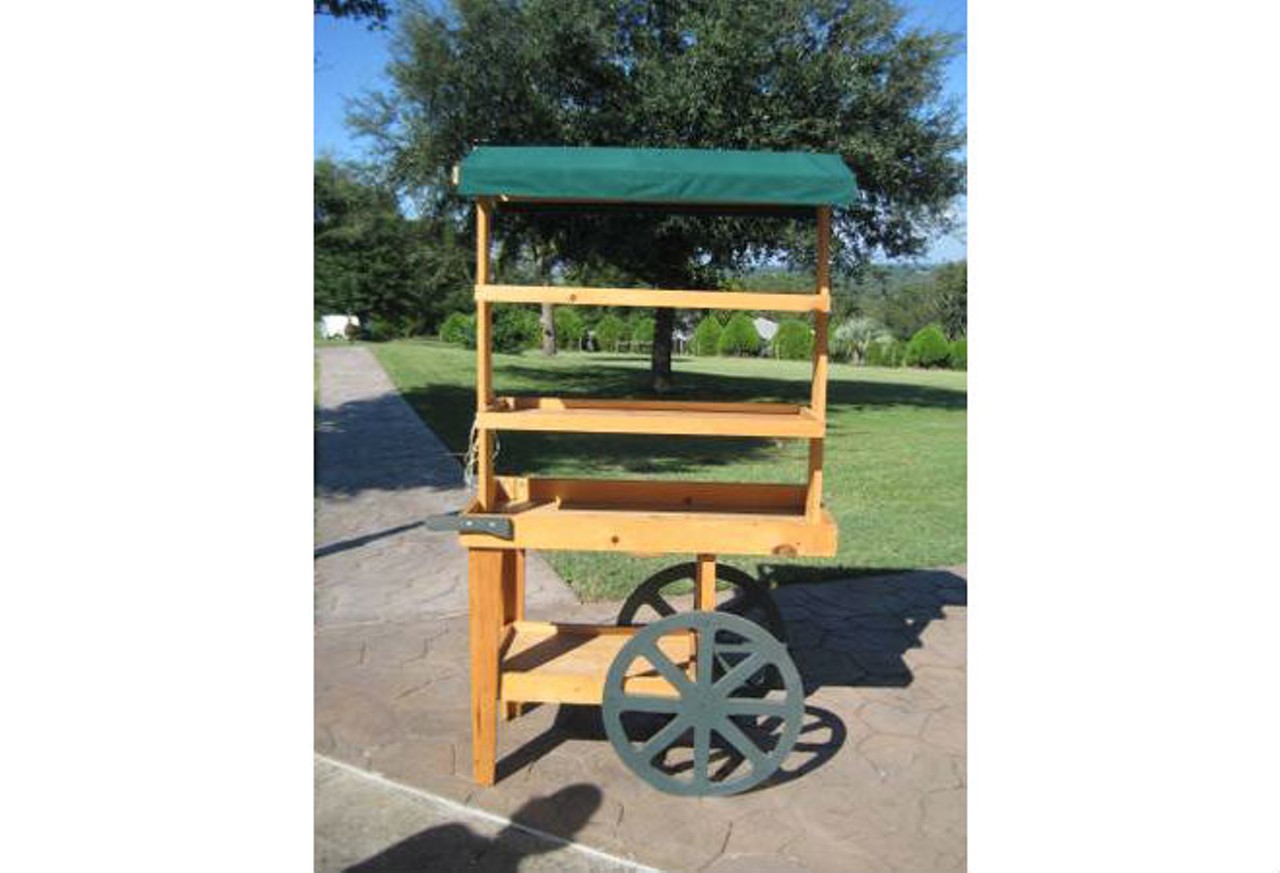 Wooden Display Wagon Produce vintage farm supply amish - $100 (Sugarloaf)