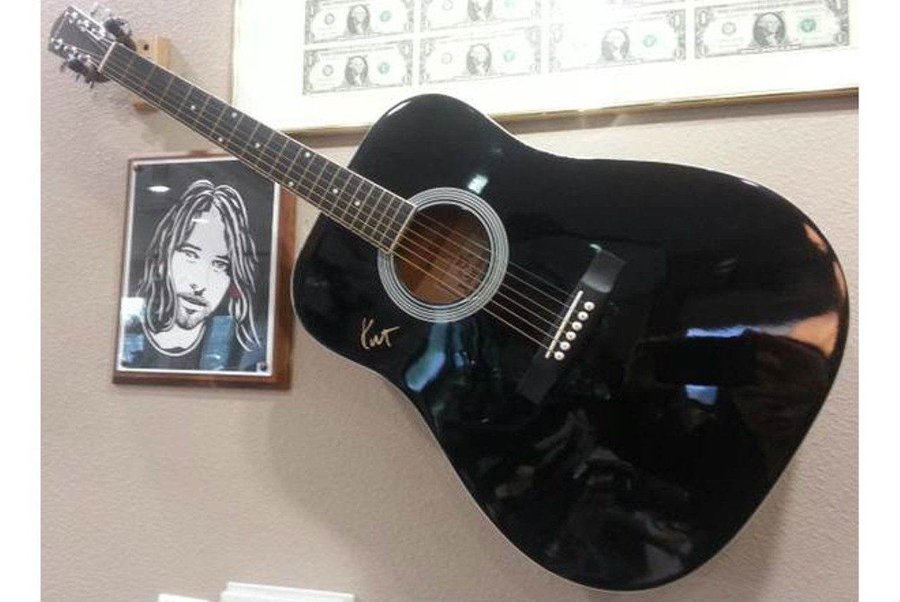 Kurt Cobain Autographed Guitar - $3100 (Winter Garden)