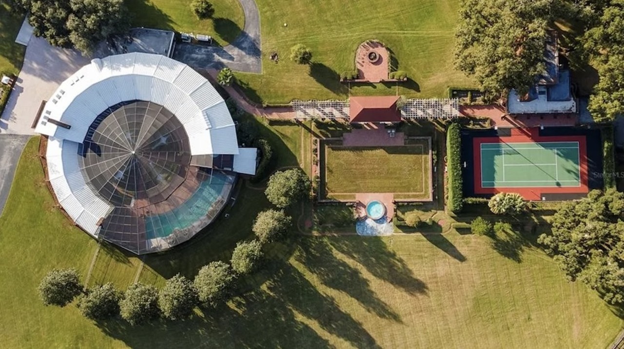 A completely round, Frank Lloyd Wright-inspired Florida home is now for sale for $8.5M