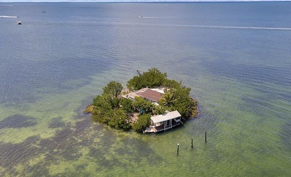 A rare private island in the Florida Keys is now on the market