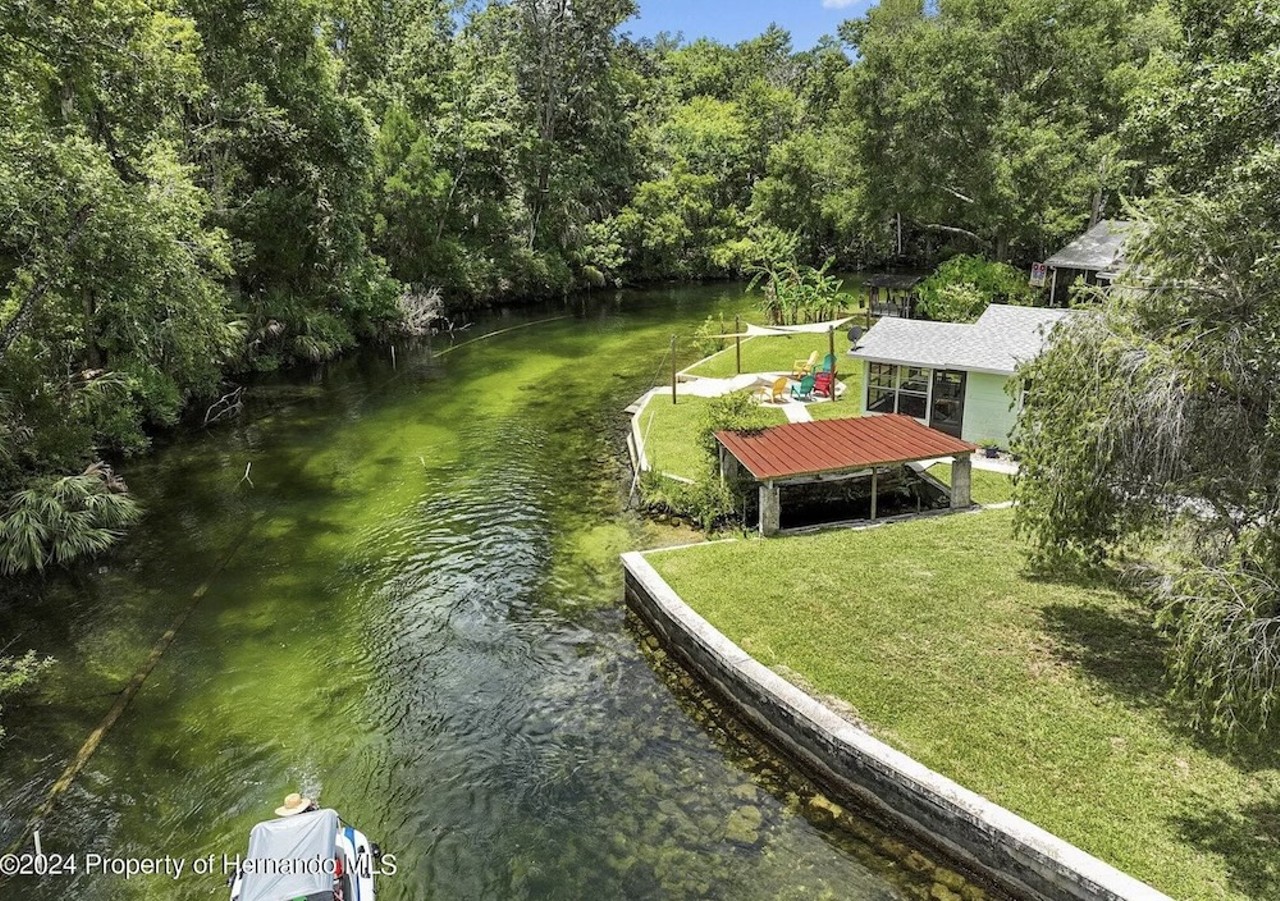 A rare Weeki Wachee spring house hits the market for $799K