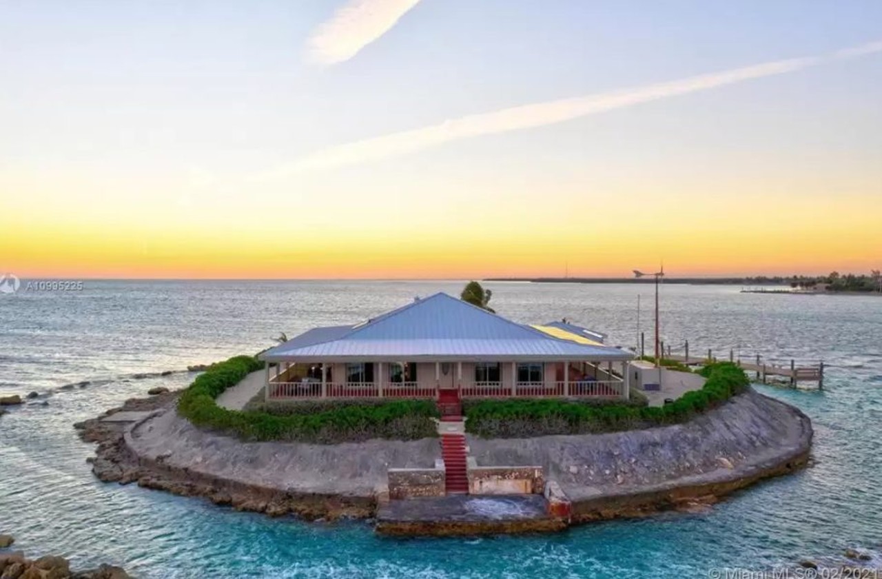 A self-sustaining private island in the Florida Keys just hit the market