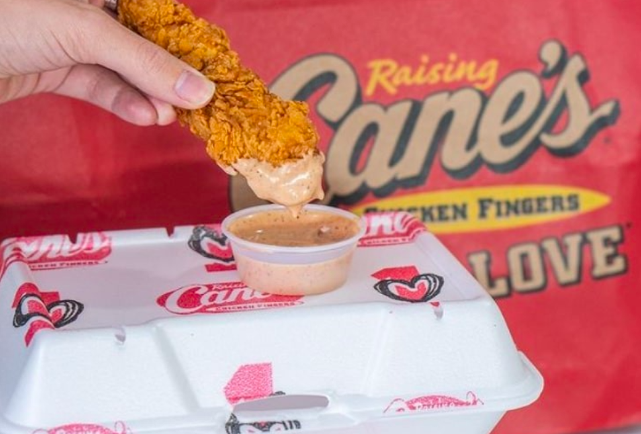 Raising Cane's
This Louisiana-based chicken chain announced a foray into the land of PDQ and Zaxby's with permits on a Lake Nona location. Months later, they shared plans to open a store on I-Drive. Neither store has opened yet.
