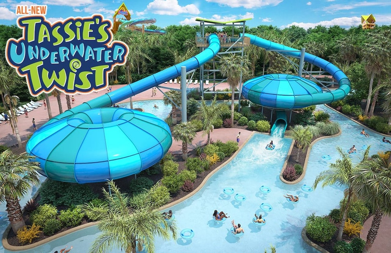 Tassie’s Underwater Twist – Aquatica Orlando