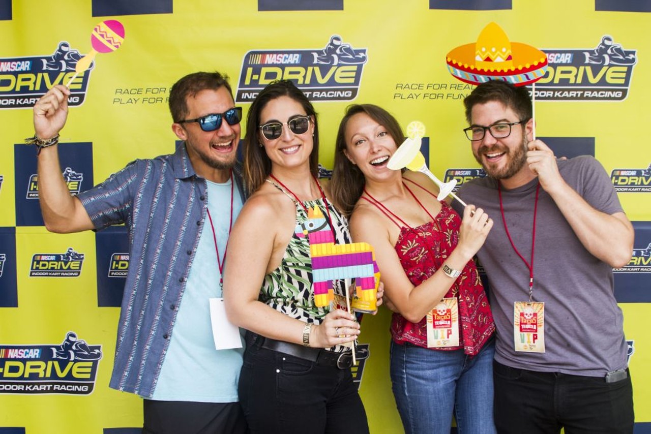 All the taco-loving people we saw at Tacos & Tequila 2018