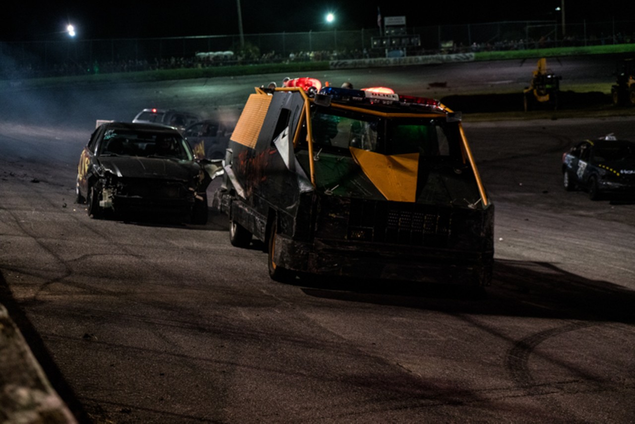 All the wrecks, sparks and people we saw at Orlando Speedway's Tour of Destruction