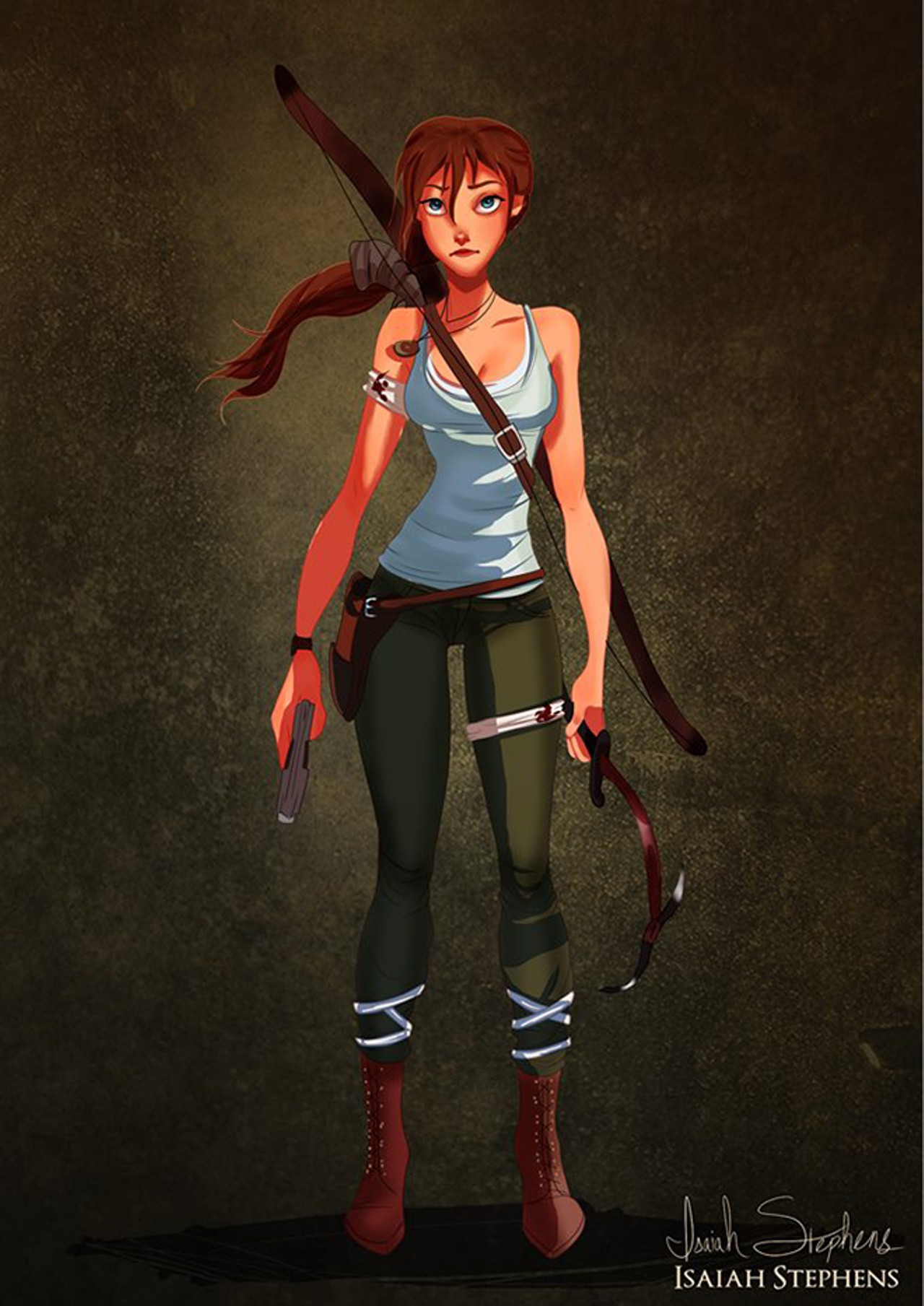 Jane as Lara Croft