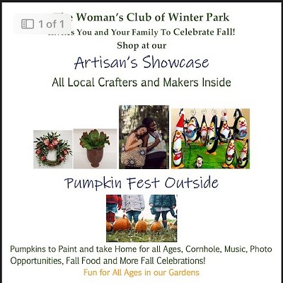 Artisan Showcase and Pumpkin Fest