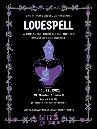 Bad Witch Burlesque Presents: LoveSpell
