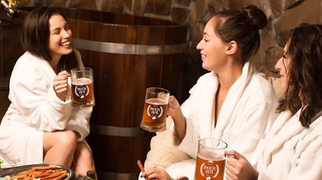 New Orlando spa on I-Drive promises a socially acceptable way to soak in beer