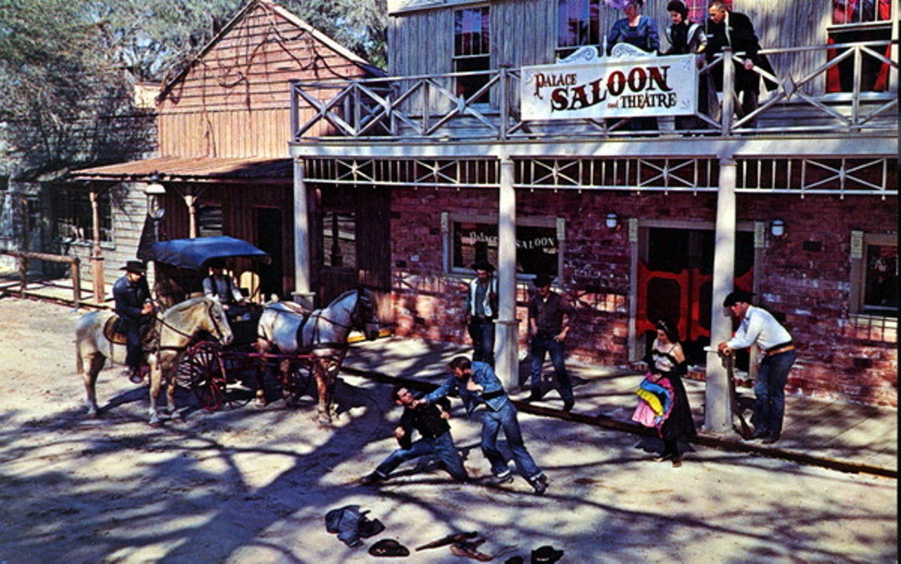 Six Gun Territory
Six Gun Territory in Ocala was a Wild West-themed theme park first opened in 1963. For about 20 years, the park entertained guests with simulated gun fights.
