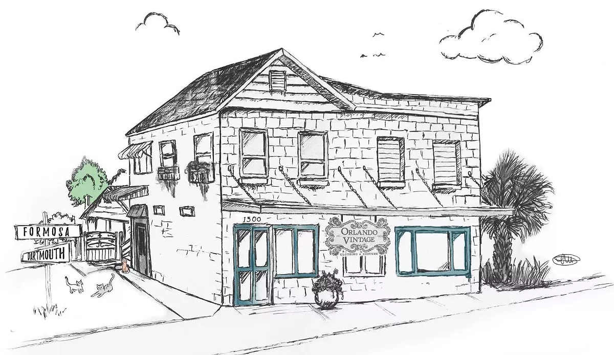 The building at 1500 Formosa Ave. was built in 1952 and originally served as a neighborhood grocery.