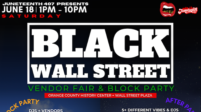 Black Wall Street Vendor Fair and Block Party