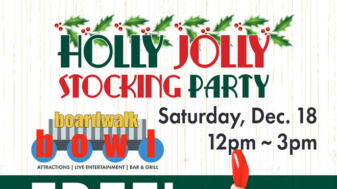 Boardwalk Bowl’s Holly Jolly Stocking Party