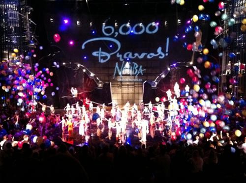 Cirque du Soleil "La Nouba" Celebrates 6000 Shows