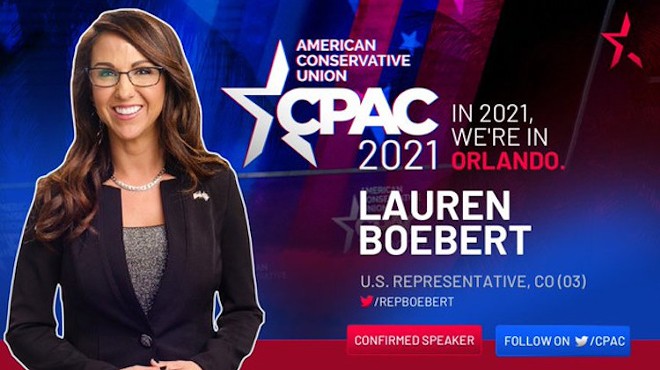 Gun totin' Republican Lauren Boebert to speak at CPAC 2021, which is taking place in a gun-free zone in Orlando