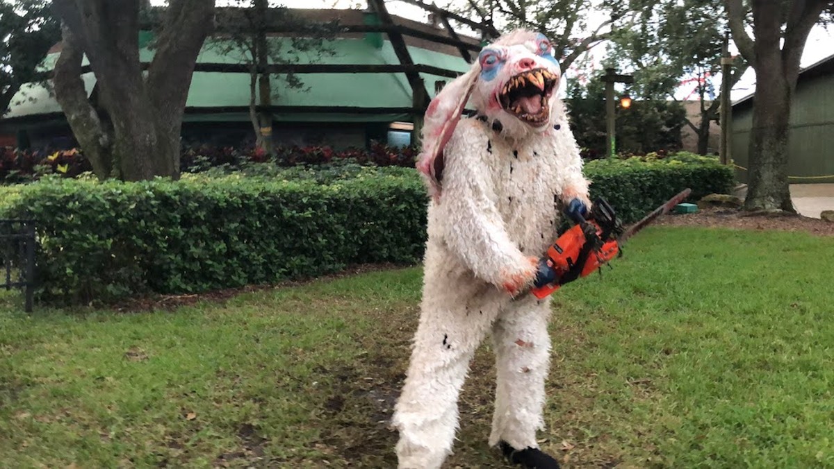 A hare-raising encounter at Busch Gardens' Howl-O-Scream
