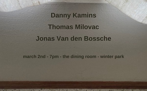 Danny Kamins, Thomas Milovac, Jonas Van den Bossche