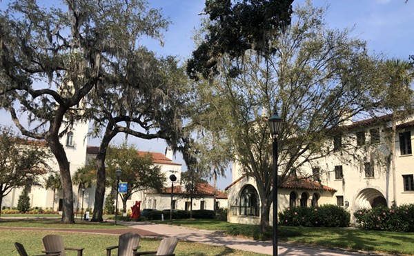 Photo of Rollins College campus in Winter Park, Florida.