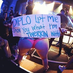 Diplo plans to break a twerk world record at Electric Zoo