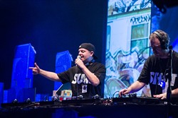 DJ Shadow &amp; Cut Chemist at House of Blues (photo by Christopher Garcia)