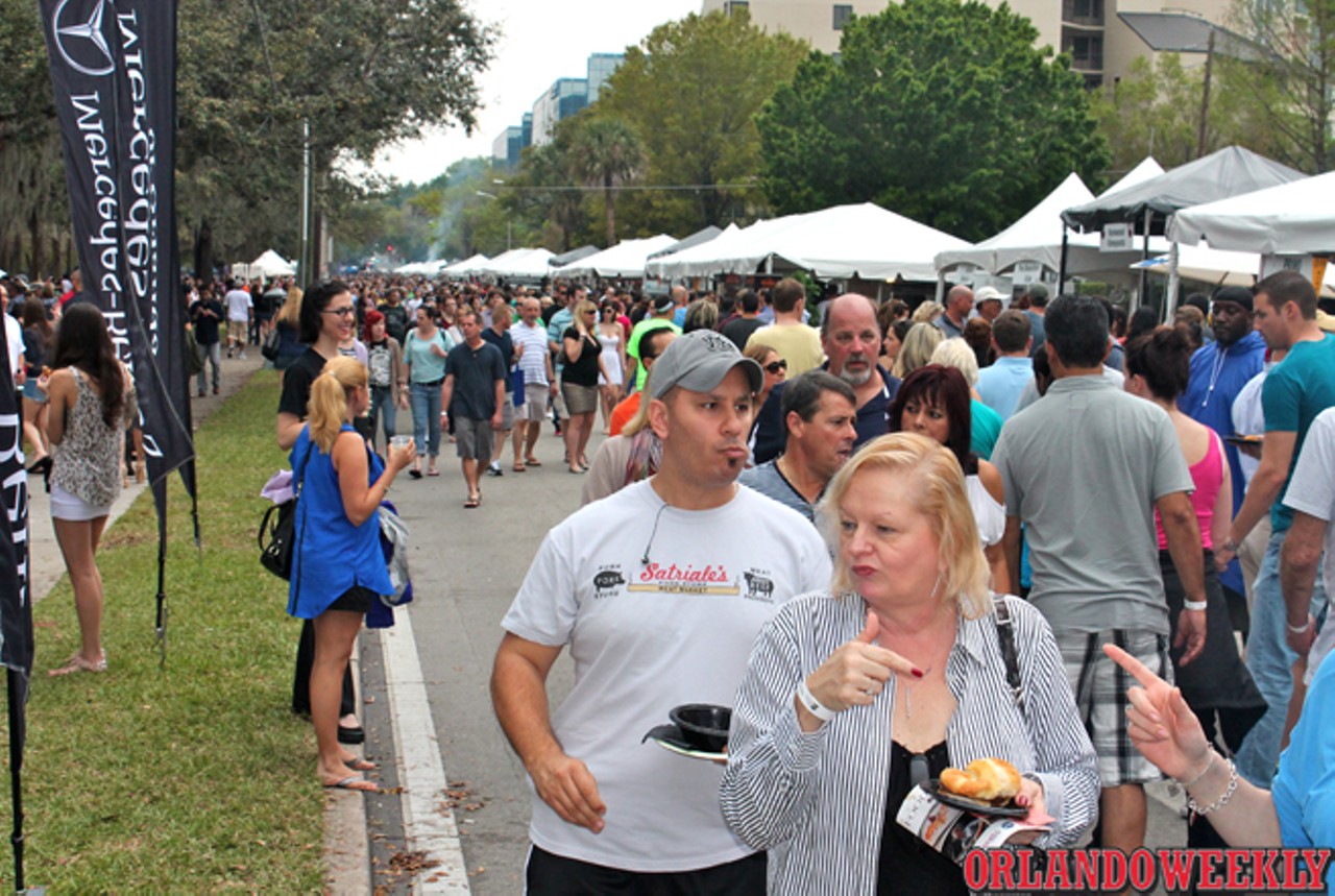 Downtown Food and Wine Fest at Lake Eola