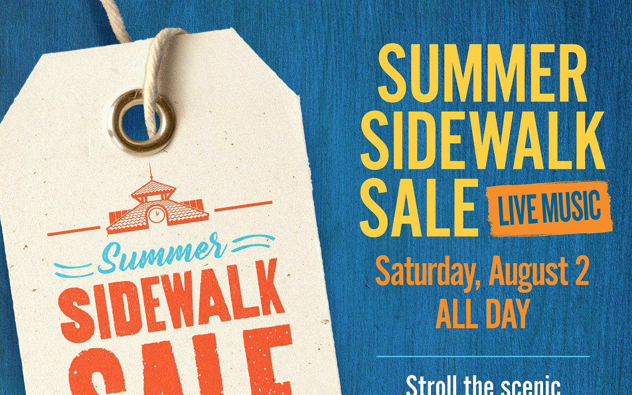 Image: Downtown Summer Sidewalk Sale
