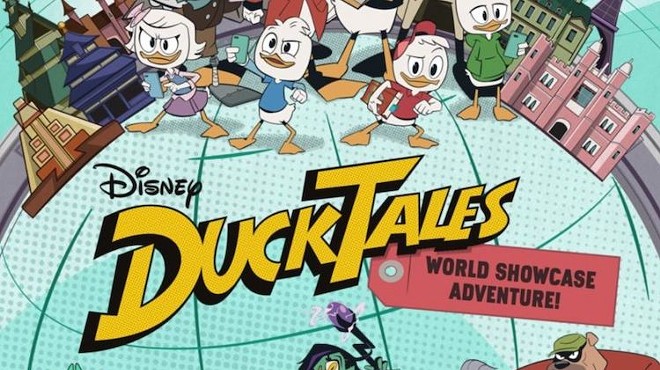 The cast of 'DuckTales' arrives at Epcot this weekend