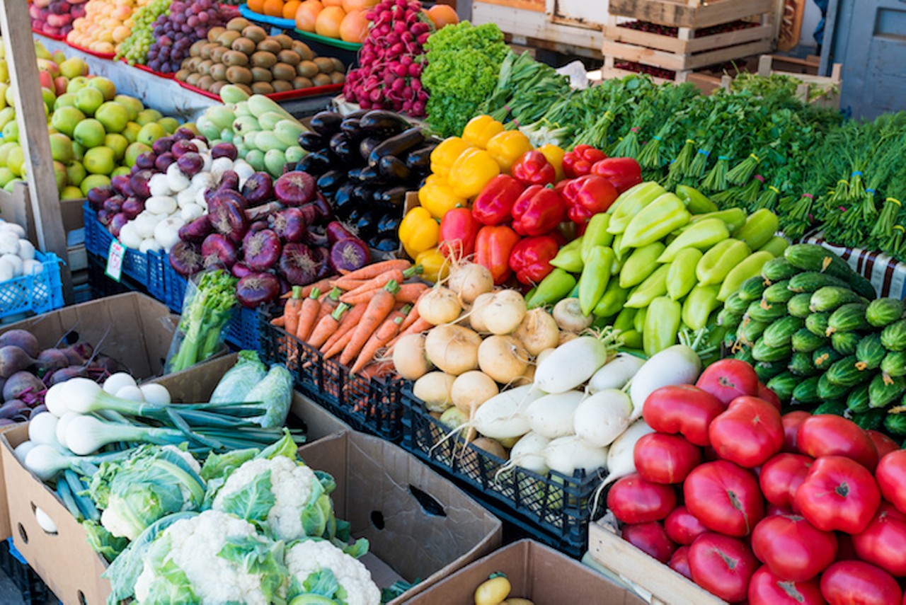 Downtown Farmer's Market  
105 Orange Ave., Daytona Beach
Set alongside the Halifax River, pick up local eggs, produce, seafood, and plants on Saturdays from 7-11 a.m. Then stroll the Sweetheart Trail, part of the 3,000-mile East Coast Greenway that stretches from Maine to Florida. 
Photo via Adobe Stock