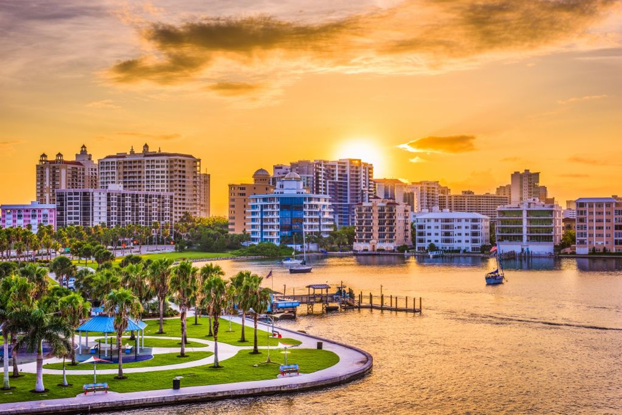 Sarasota  
This Gulf Coast city is just two and a half hours from the City Beautiful and it&#146;s so charming, you may never want to leave. Sink your toes into its powdery sand, and you&#146;ll definitely start making plans to return &#133; or maybe even retire here. Current real estate prices might be a rude shock back to reality, though.
Photo via Adobe Stock