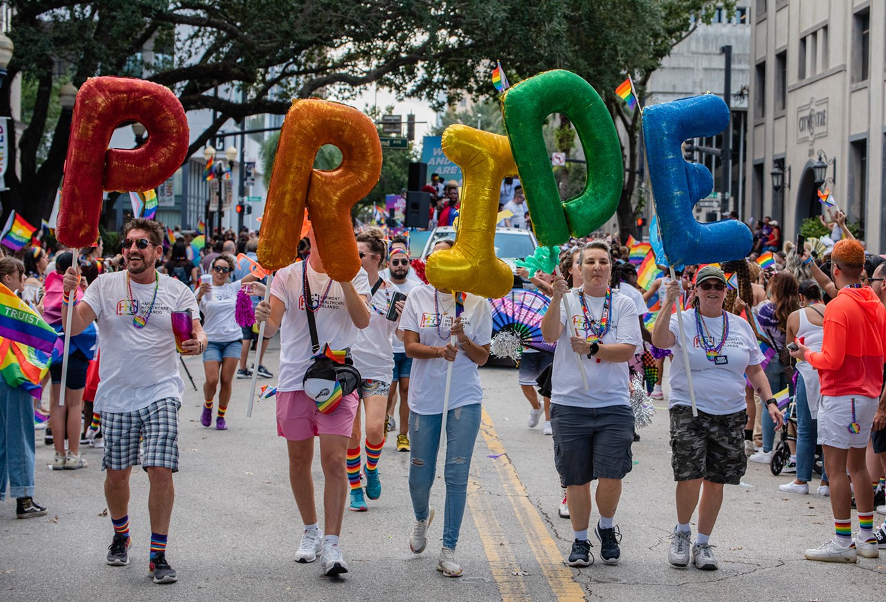 Come Out With Pride Orlando Festival
Oct. 21
The City Beautiful celebrates Pride all October long, but the official Come Out With Pride Festival brings Orlando's LGBTQ+ and allied communities together to go all out in one spot. This year's festival happens Oct. 21 at Lake Eola Park with nothing but love and pride on everyone's mind.