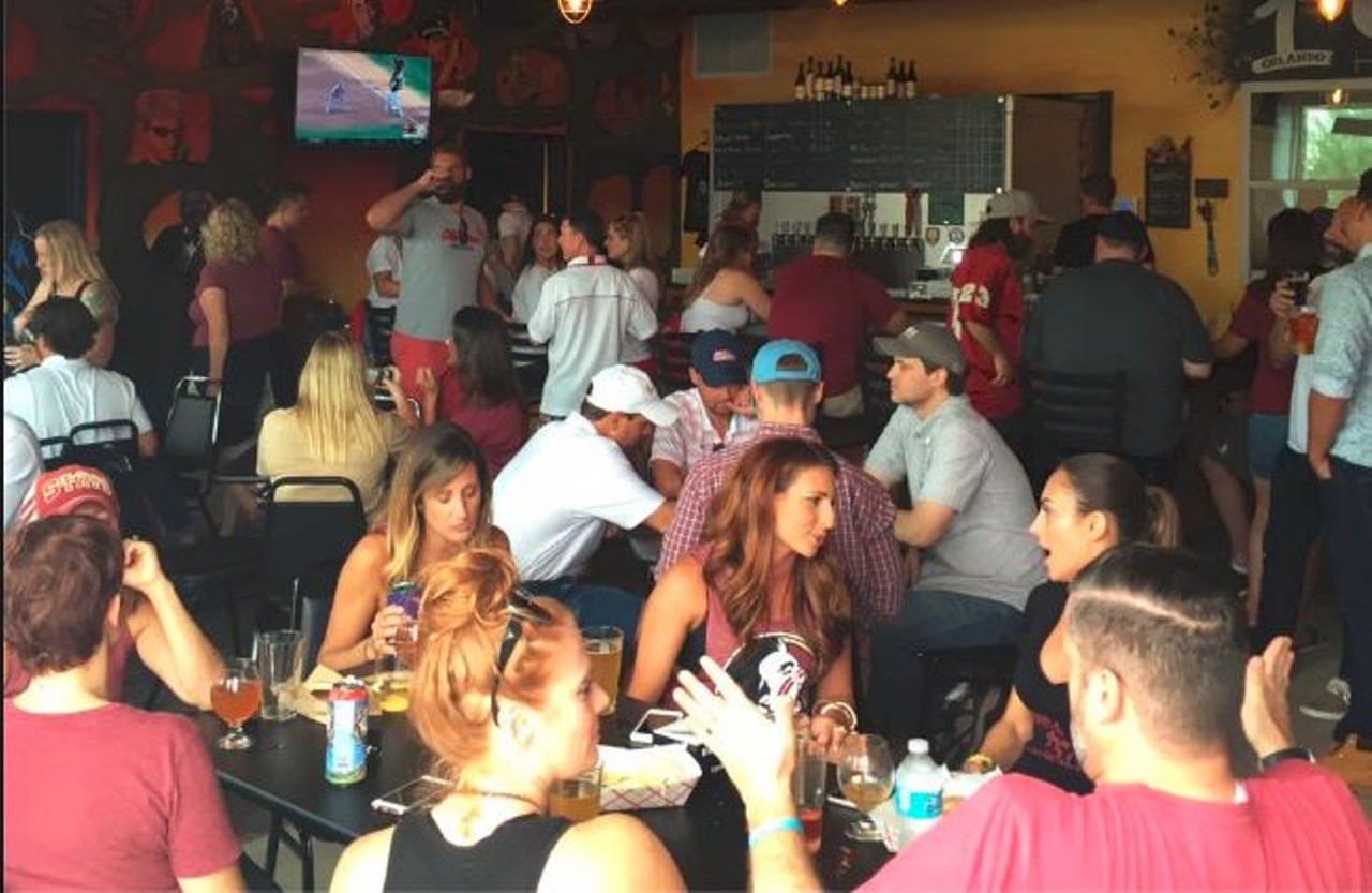 Saturday, June 10
Friends and Family Beerfest&nbsp;Broken Cauldron celebrates its first year in business with a beerfest featuring more than 15 Florida breweries. 5 pm;&nbsp;Broken Cauldron Taproom & Brewery, 1012 W. Church St.; $30-$35.
Photo via Black Cauldron Taproom and Brewery/ Facebook