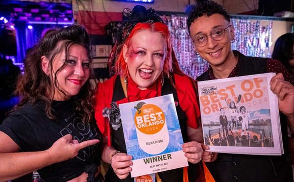 Revelers at the Official Unofficial “Best Of” Orlando Weekly Party and Award Pick-Up