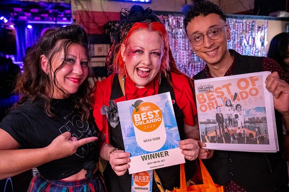 Revelers at the Official Unofficial “Best Of” Orlando Weekly Party and Award Pick-Up