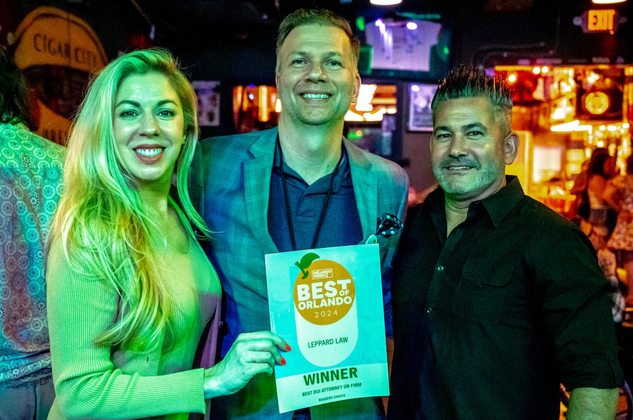 Revelers at the Official Unofficial “Best Of” Orlando Weekly Party and Award Pick-Up