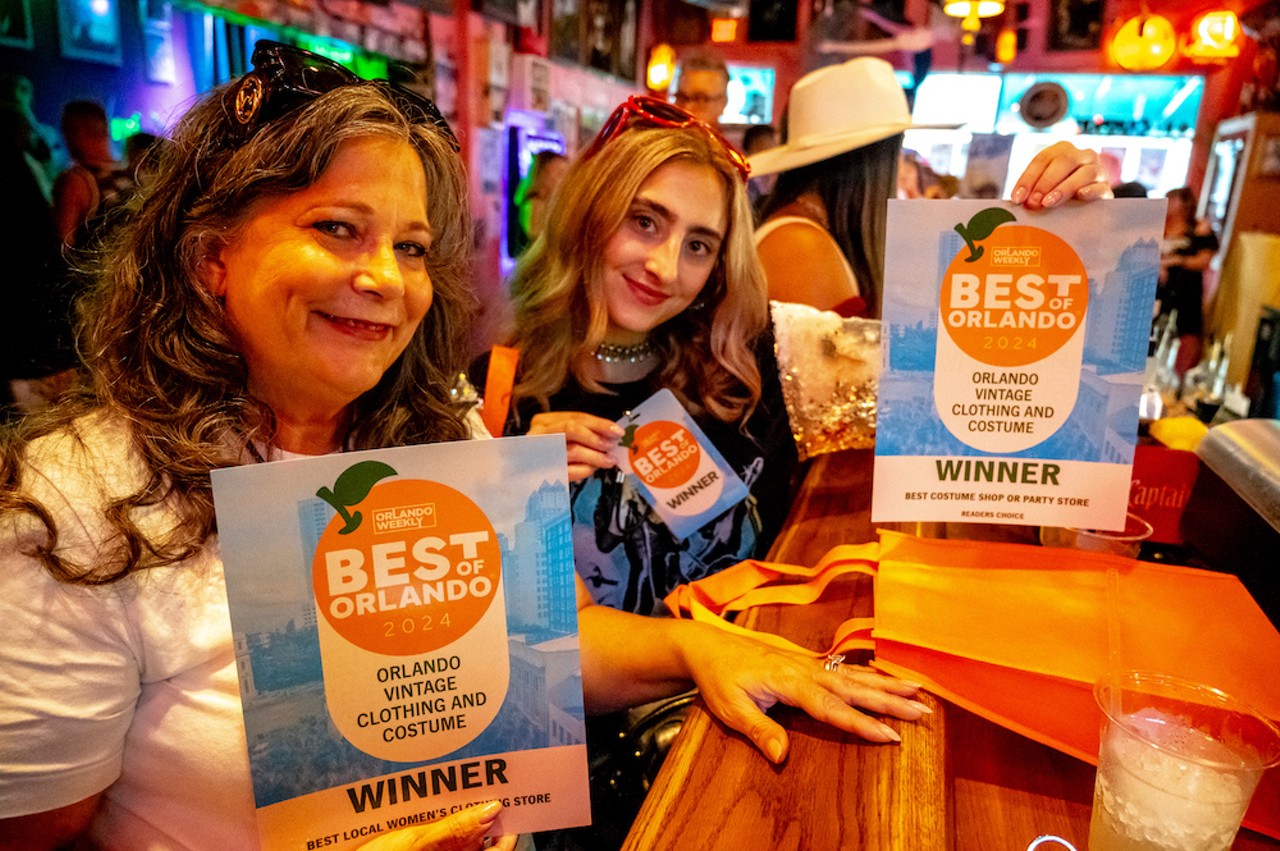 Revelers at the Official Unofficial “Best Of” Orlando Weekly Party and Award Pick-Up