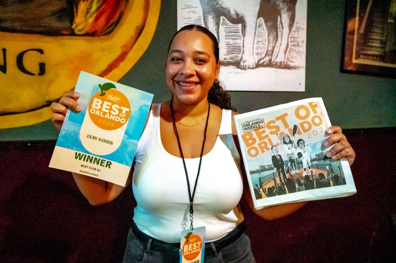 Revelers at the Official Unofficial “Best Of” Orlando Weekly Party and Award Pick-Up