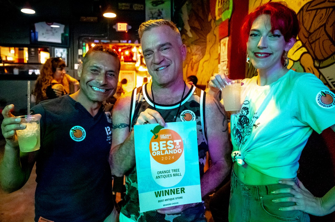 Revelers at the Official Unofficial “Best Of” Orlando Weekly Party and Award Pick-Up