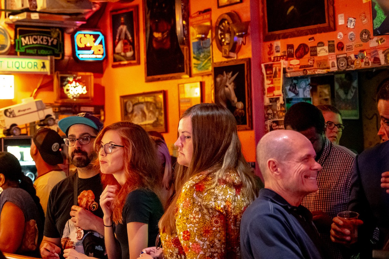 Revelers at the Official Unofficial “Best Of” Orlando Weekly Party and Award Pick-Up