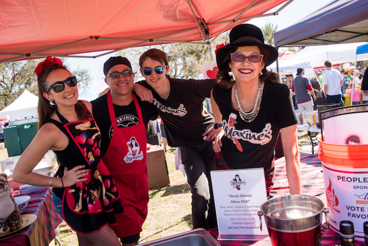 Everyone we saw at the 9th Annual Orlando Chili Cook-off presented by Northwestern Mutual