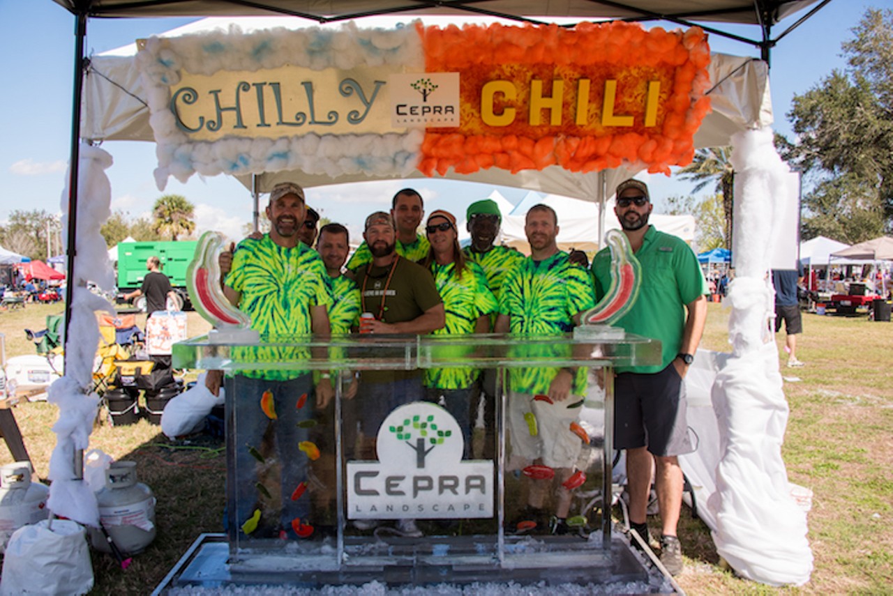 Everyone we saw at the 9th Annual Orlando Chili Cook-off presented by Northwestern Mutual