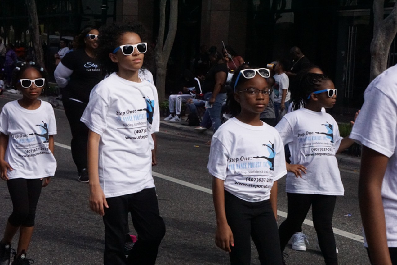 Everyone we saw at the Dr. Martin Luther King Jr. Parade