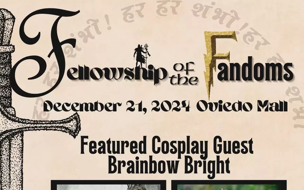 Image: Fellowship of the Fandoms: A Christmas Fandom Convention