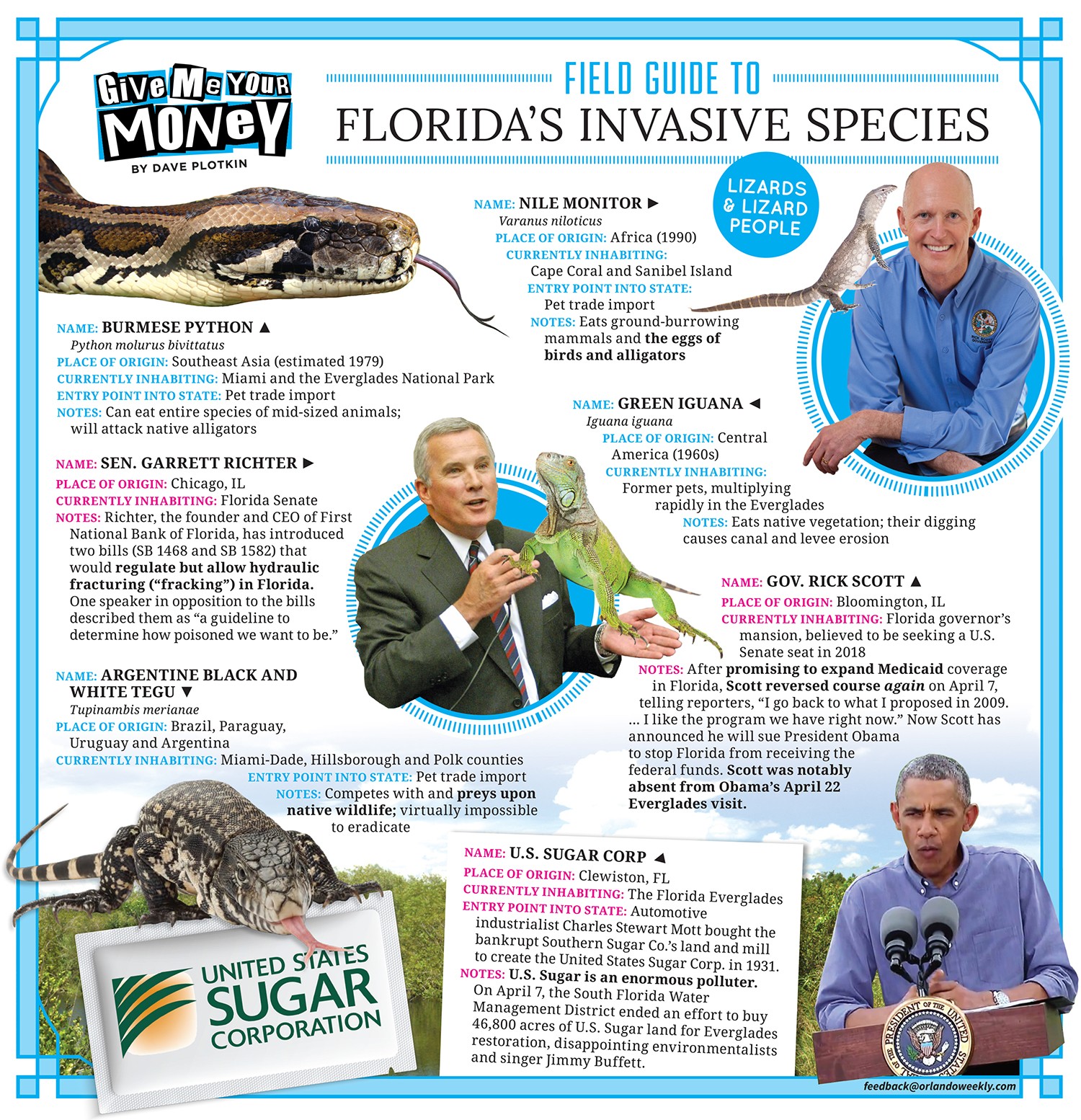 Field guide to Florida's invasive species | Orlando Area News | Orlando |  Orlando Weekly