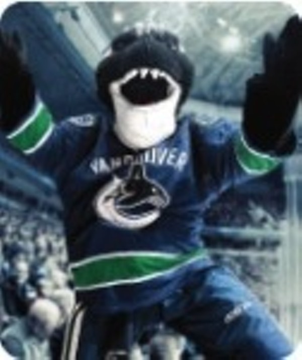PHOTOS: Vancouver Canucks mascot helps make killer contest video