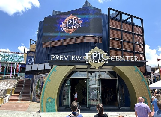 First look at Epic Universe Preview Center opening this week at Universal CityWalk